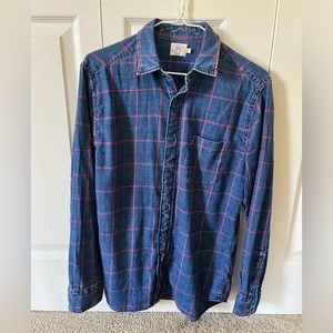 Men’s Faherty Movement l/s button down casual shirt - size small